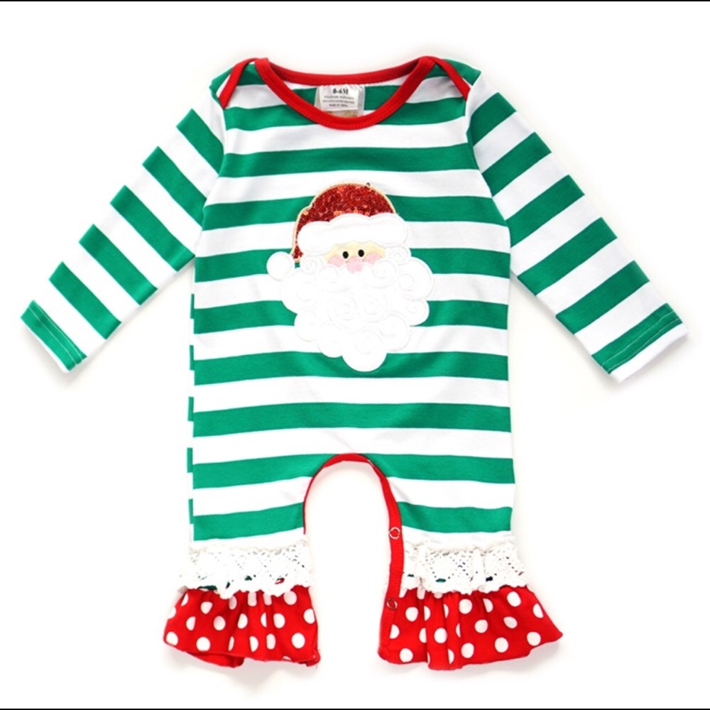 🎄Holiday Santa Romper